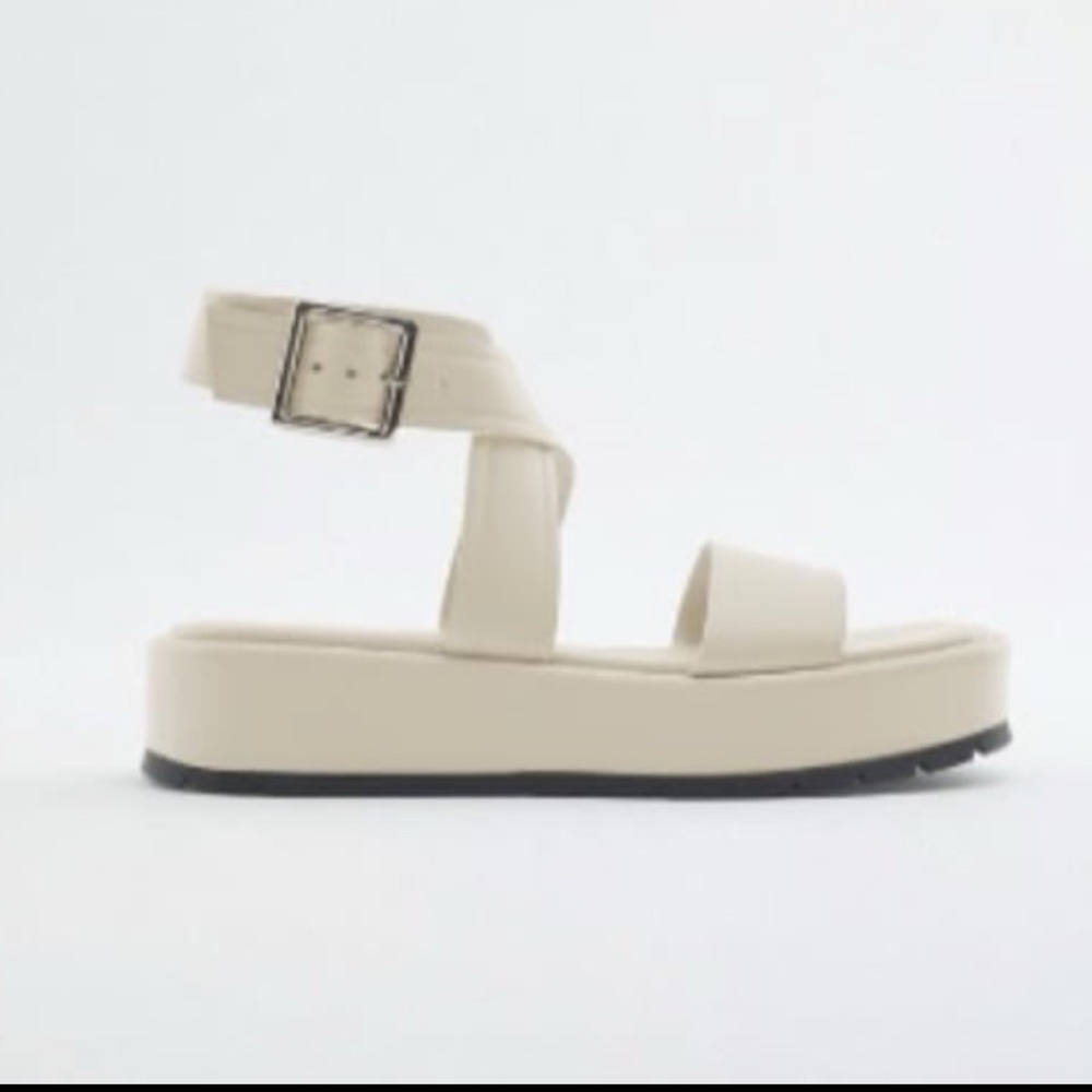 Zara platform sandals